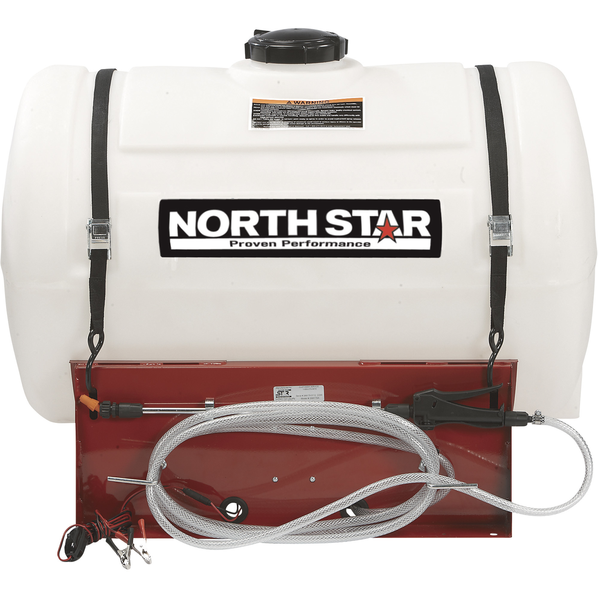 NorthStar UTV Spot Sprayer, 55-Gallon Capacity, 2.2 GPM, 12 Volts